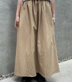 baon-長裙<br>바온-론더 플레어 롱 스커트 (5color)